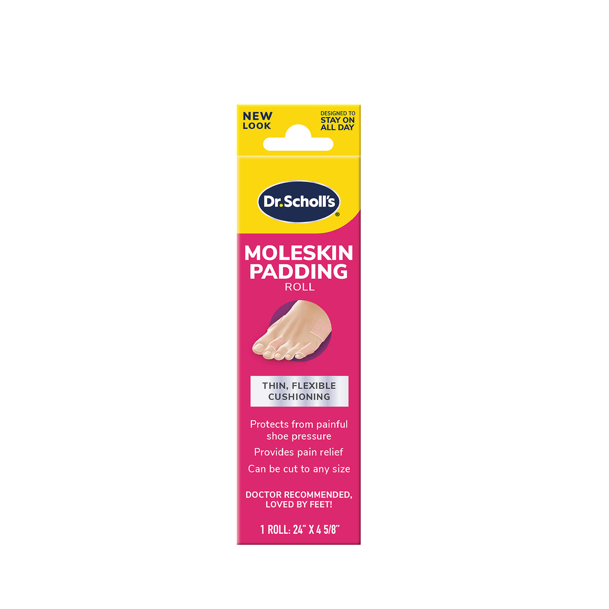 Moleskin Padding Roll Dr Scholls Singapore Dr. Scholl's Singapore