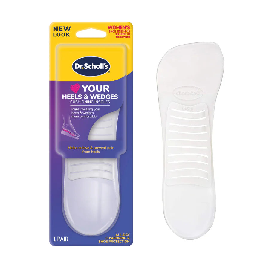 Stylish Step High Heel Invisible Cushioning Insoles Dr Scholls
