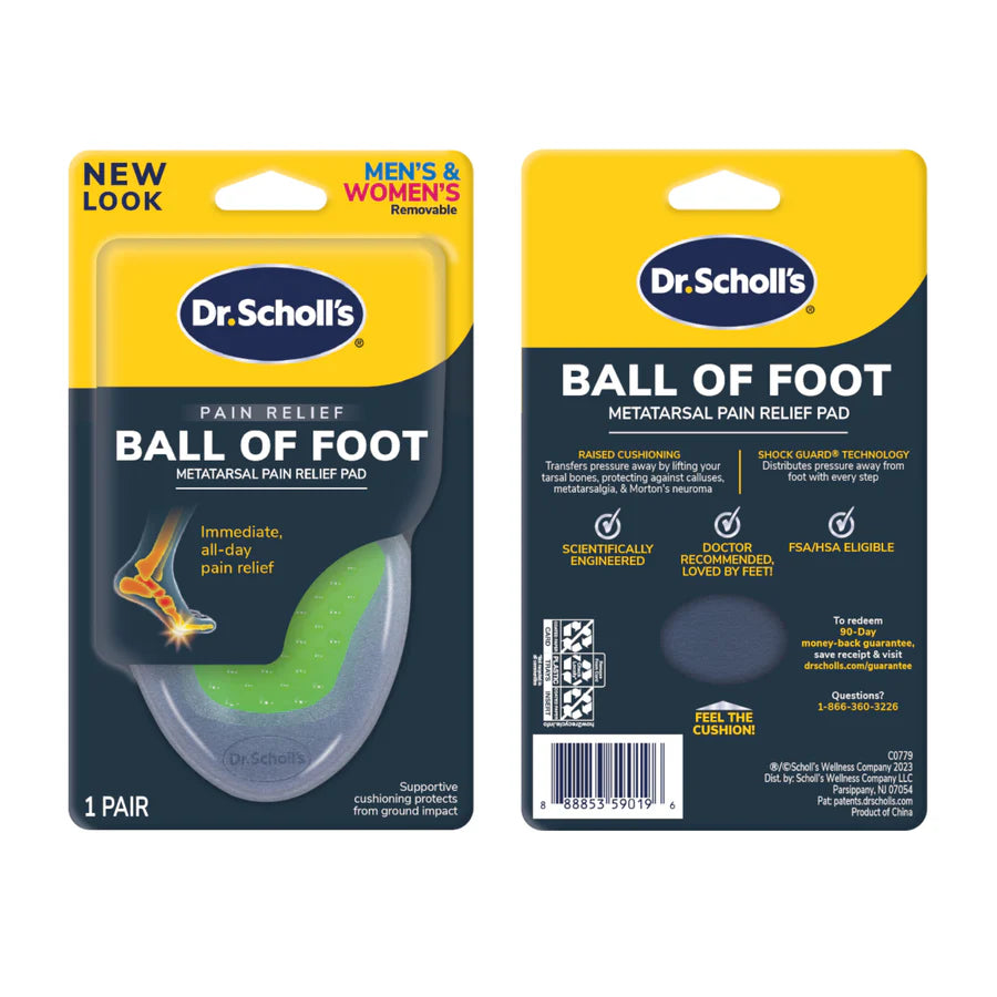 Ball of Foot Metatarsal Pain Relief Pad Dr Scholls Singapore