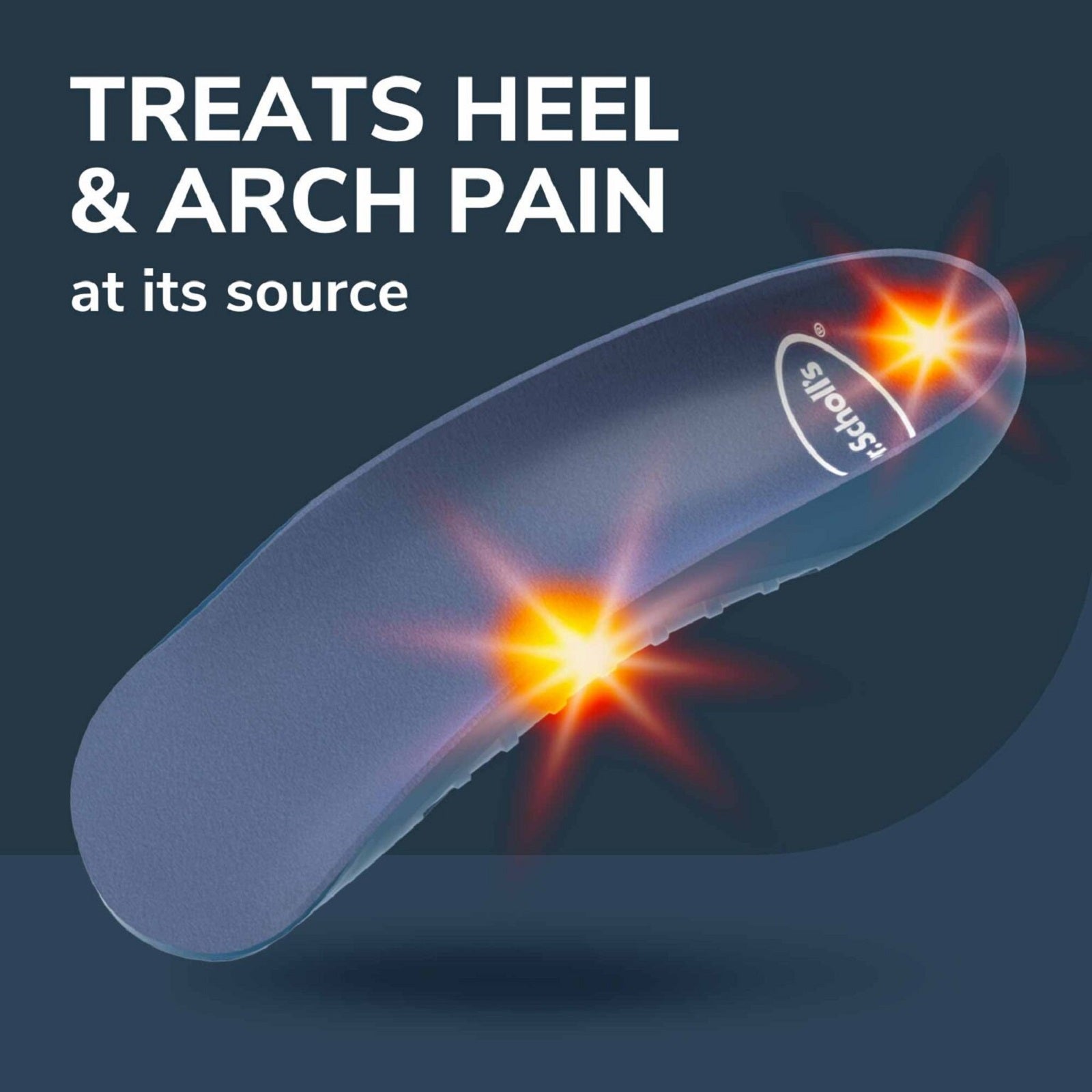 3 pack) Dr. Scholl's Heel & Arch All-Day Pain Relief Orthotic Foam