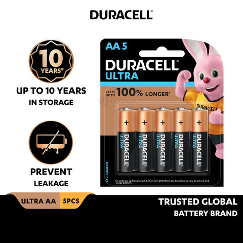 Duracell Alkaline AA Batteries, pack of 5