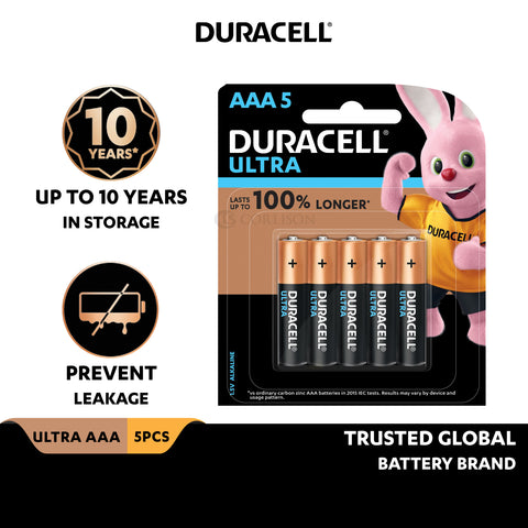 Duracell Alkaline AAA Batteries, pack of 5