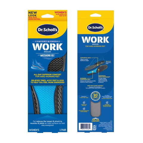 Work Insoles with Massaging Gel® Women