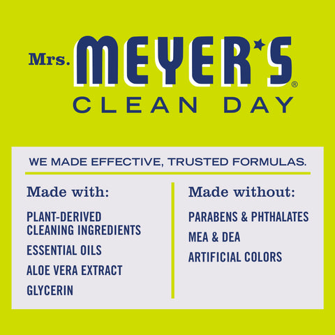 Mrs Meyers Liquid Dish Soap Lemon Verbena 473ml
