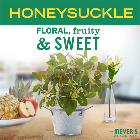 Mrs Meyers Liquid Hand Soap Honeysuckle 370ml