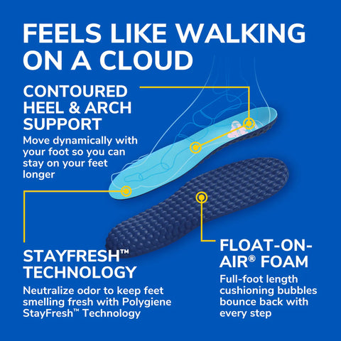 Float-On-Air® Comfort Insoles Women