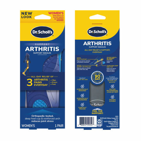 Arthritis Support Insoles Women