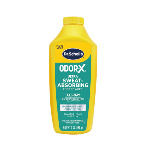 OdorX Ultra Sweat-Absorbing Foot Powder 7 oz