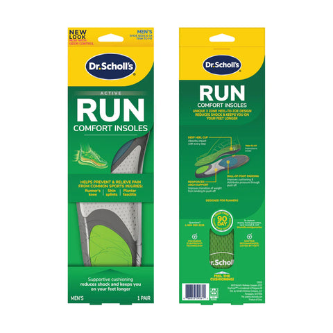 Run Active Comfort Insoles Mens