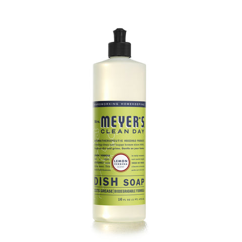 Mrs Meyers Liquid Dish Soap Lemon Verbena 473ml