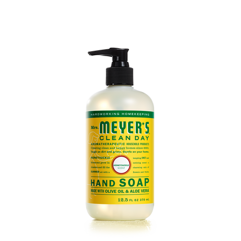 Mrs Meyers Liquid Hand Soap Honeysuckle 370ml