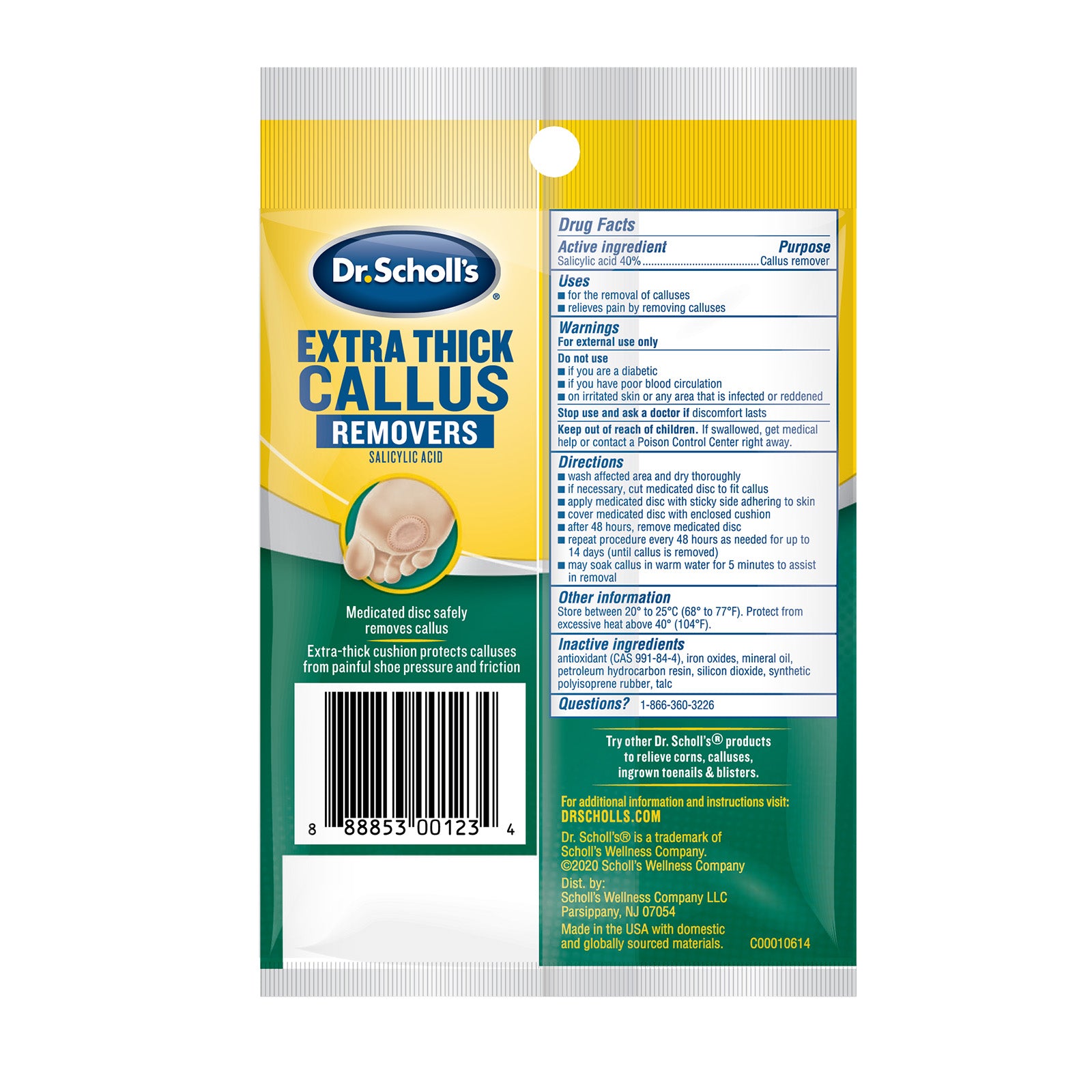 Extra Thick Callus Removers Dr Scholls Singapore Dr. Scholl's Singapore