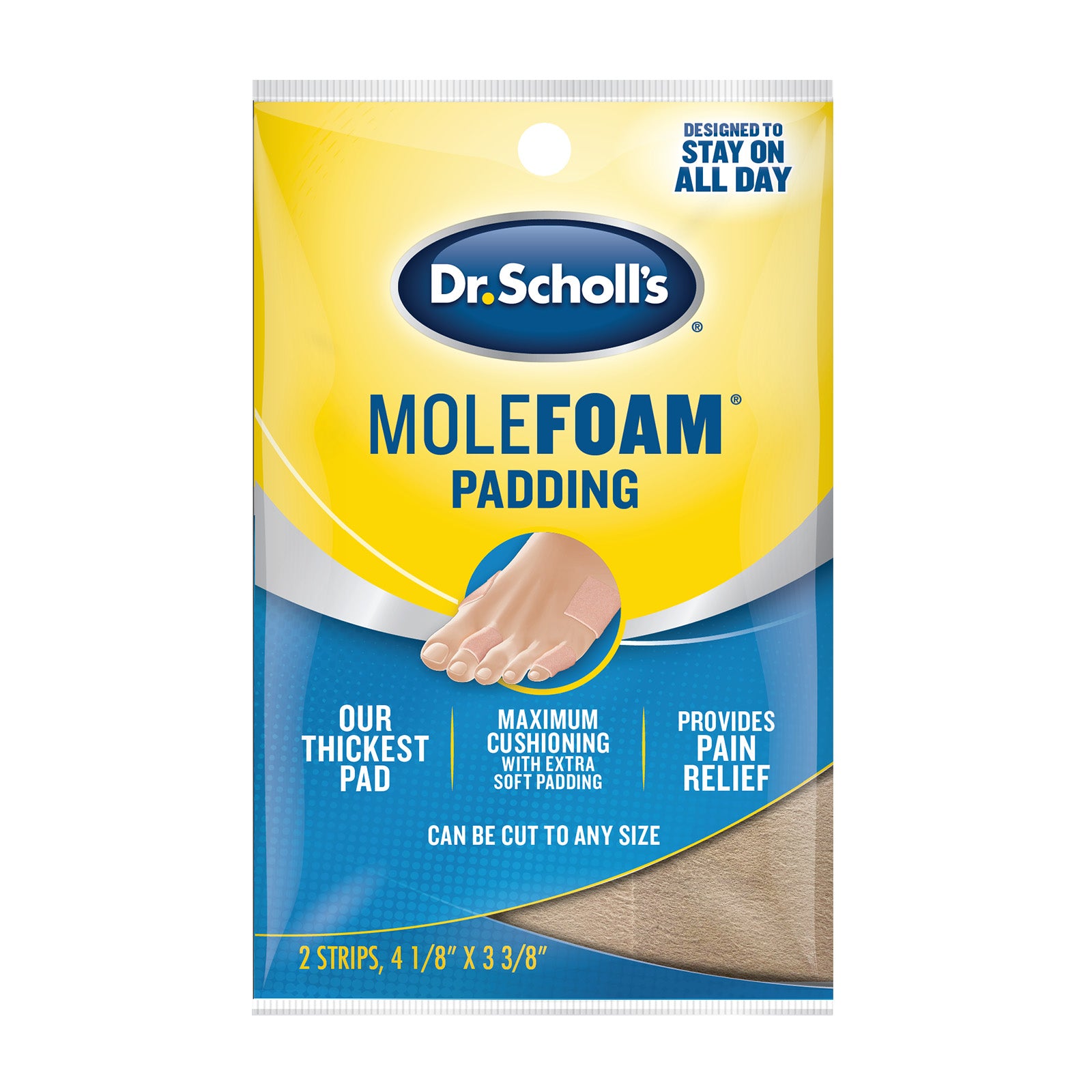 Molefoam Padding 2 Strips | Dr Scholls Singapore – Dr. Scholl's Singapore